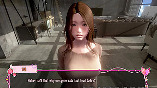 Murmur 32 - Yui Loses Her Virginity to Adam on Date & Creampie