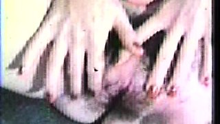 Female agent fucks brunette lesbian babe with cucumber