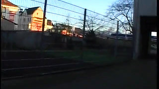 Blonde girl gets pussy torn apart by many different cocks