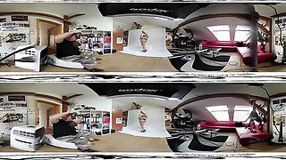 Pulchritudinous Marylin's backstage sex