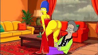 Indian MILF Farting in Rain - Simpson Parody Cartoon Porn with Octopussy