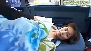 Arisa Himeno sex in the car