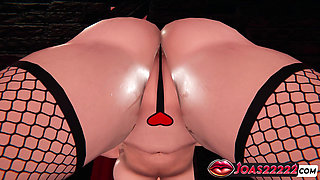 Isabella Goth Club 3D Animation - Wet Titfuck, Handjob, Glory Hole Cumshot in Uncensored Hentai