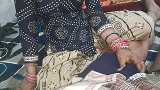 Indian Desi bhabhi Xshika Riding And Twerking On The Husband's Tight Dick And Give To A Perfect Blowjob