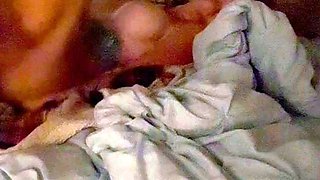 Blonde MILF blowjob & sex tape