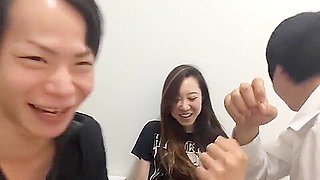 Japanese Girl Gets Feet Tickled By 2 Guys With Lotion Part 2