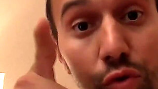 Blonde Babe Sucks Massive Cock in Wild Threesome