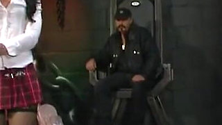 Bondage, submissing and pussy fingering