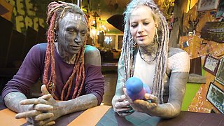 Sneaky Anuskatzz and Lily Lu - dreadlocks sex - Dirty Dreaz