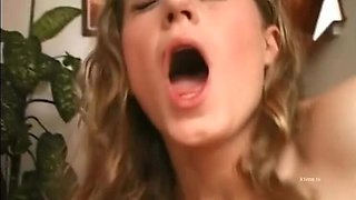 Young sluts suck huge cocks and get extreme anal fuck in vintage orgy