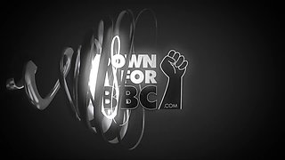 DOWN FOR BBC - Blanche Bradburry DP Anal Gangbang