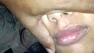 My Stepsister's Friend at Home, Sexy Pretty Girl Glory Eating Pussy - Queen4desi