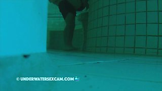 Underwater Sex With Swimming Trunks On Works