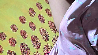 "After Washing Her Pussy in the Shower, My Desi Wife Came to the Bedroom, Spit on My Hard Cock and Slowly Started Stroking It Wi