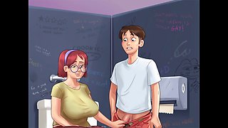 Cartoon porn games, summertime saga, cartoon sex