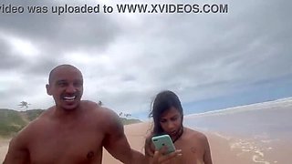 Nude Beach Fun with Hot Teens in Bahia