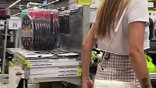 Amateur blonde ass fucked