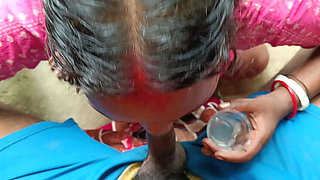 Desi Bhabhi Drunk and Sucking Cock - Hot Indian Housewife Anal Sex