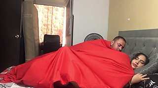 My warm mate milks her vag in front of my hubby, inciting him to plow.