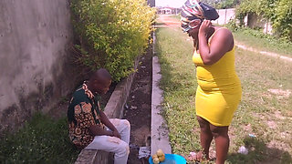 Street Boy Lure Orange Seller to an Uncompleted Building Fuck Her Till He Cum