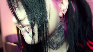 teen goth piercings