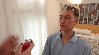 Step Sister Mila Pie Teaches Step Brother How To Be A Slut - Step Dad Joins Bisexual Threesome