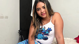 Petite Latina teen seduces stepdad with deep throat blowjob and big ass fucking - Yohamedi homemade taboo sex