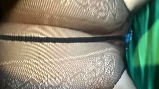 Cheerleader's Classmate Ripped Her Pantyhose and Fucked Her