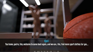 Anita's Internship - Gameplay - Roleplay - Petite Teen Fucks in Gym Store Room Secretely