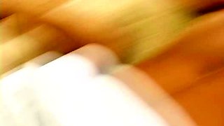 Big cock fucks a curvy small tit brunette