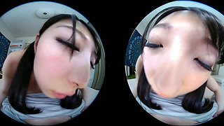 Japanese Student POV Heat in a Bold Intimate VR Play