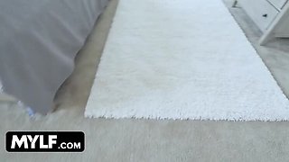 Horny Stepson Teases Stepmom Nina Elle With Vibrating Egg in Her Lace Panties