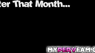 Stepmom Sera's panties are wet for Tommy