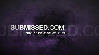 Adel Hogtied Cleavegagged