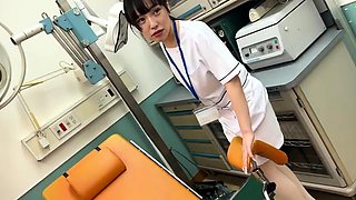 Japanese teen spreads legs for toys and cock