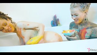 Anal Fisting Fun with Stacy Bloom and Anuskatzz - Lesbian Anal Action