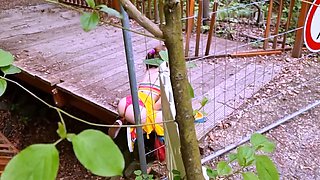 Anne-Eden - VULVINA im Freien verw-hnt UNCUT vom VOYEUR