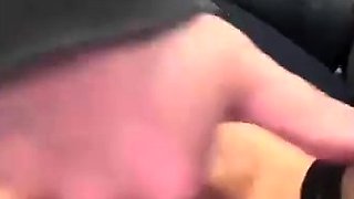 The beauty is having fun masturbating at work
