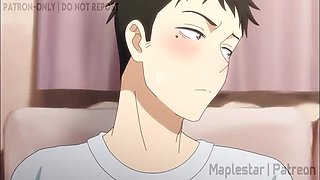 Hentai Babe Marin Blowjob & Riding Big Ass POV - Japanese XXX