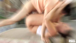 Reality kings - Mia Malkova gets some wild action with her step-mother Brandi Love as a warm up for a 3some with her boyfriend