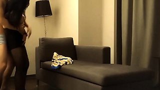 Horny Asian Cheating Wife fucked on Hidden Cam cum in mouth