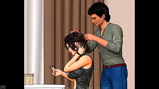 A couples duet of love and lust: cuckold husband prepares his wife for a date with another man Ep.39