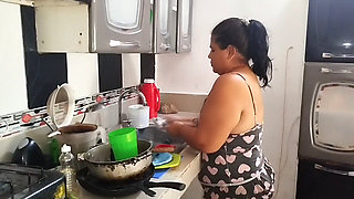 I Hired This Maid, She Came in with Those Shorts Showing Her Big Ass