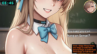 Trick or Treat JOI Game Ft Asuna & Karin