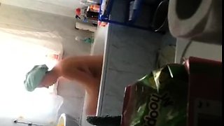 Stepmom in very intimate voyeur scenes