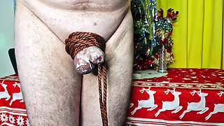 Christmas Femdom Session. an Amazing Adventure for a Submissive