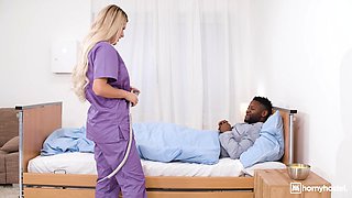 Nurse Ema Karter interracial gangbang video