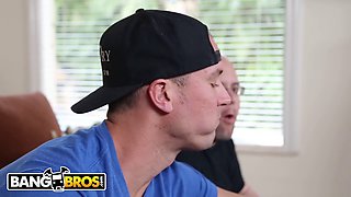 Vanessa Phoenix & Sally Squirt Get a Hardcore Pounding from Daddy's Friend in BANGBROS!