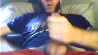Daddy Shoots 10 Loads - Amateur Webcam Handjob