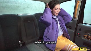 Helina Dream Pays with Passion in a Wild Taxi Ride